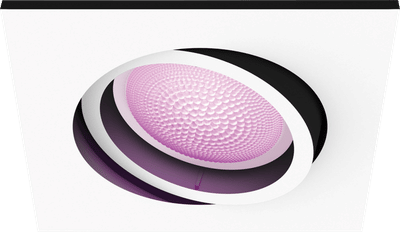 Philips Hue Centura inbouwspot White and Color - vierkant - Wit