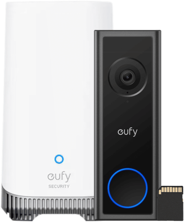 Eufy Video Doorbell C31 + SD kaart + HomeBase 3