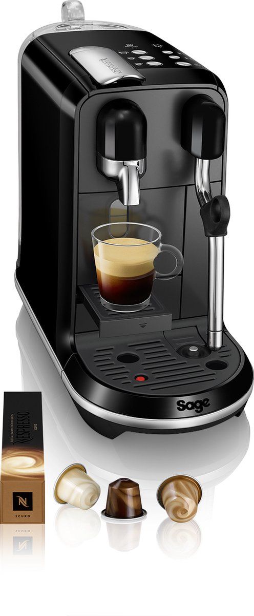 Nespresso Sage Creatista Uno Koffiecupmachine - Black Sesame