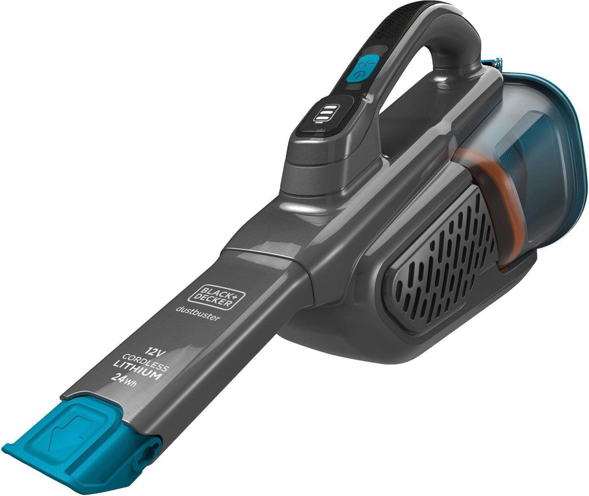 BLACK+DECKER BHHV320J - Kruimeldief - Blauw, Titanium