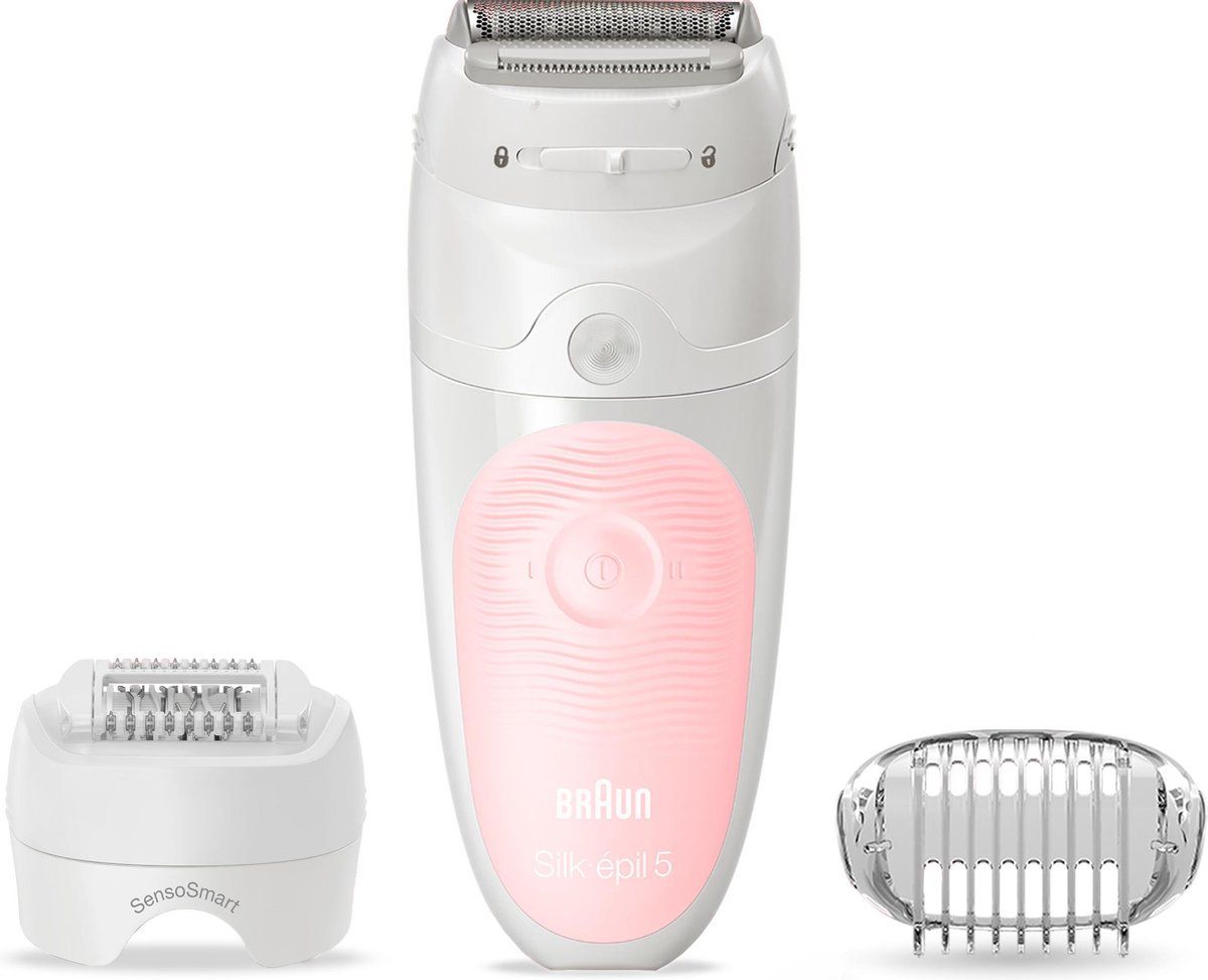 Braun Silk-épil 5 5-620 - Epilator - Wit/Roze