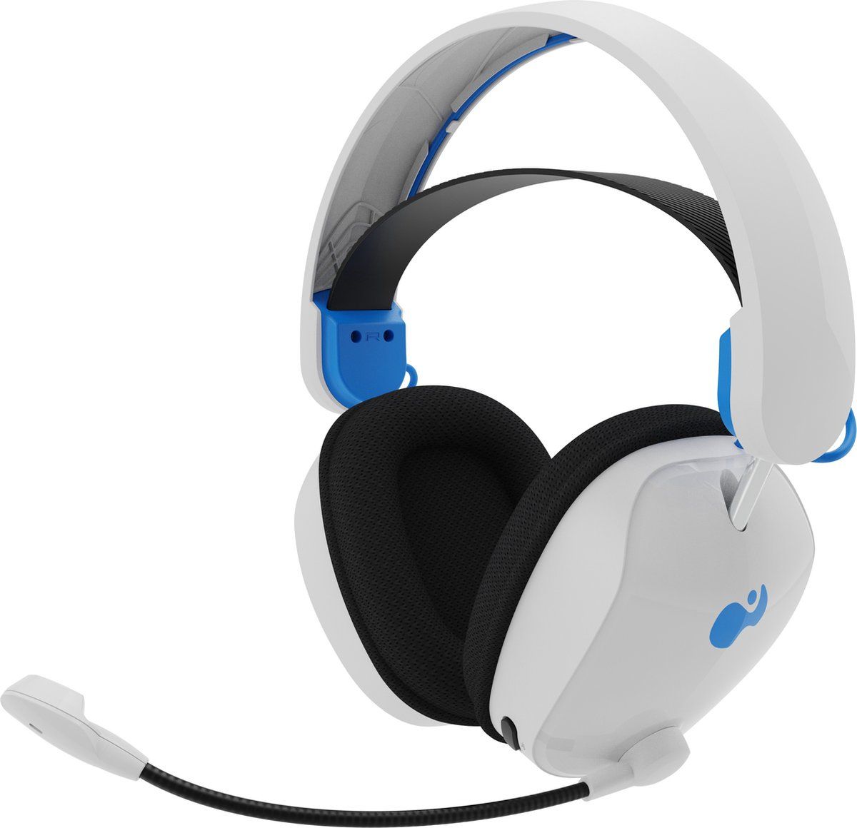 PDP Gaming Phantom Air - Draadloze Headset - 50mm - Stereo - Wit - PS5/PS4