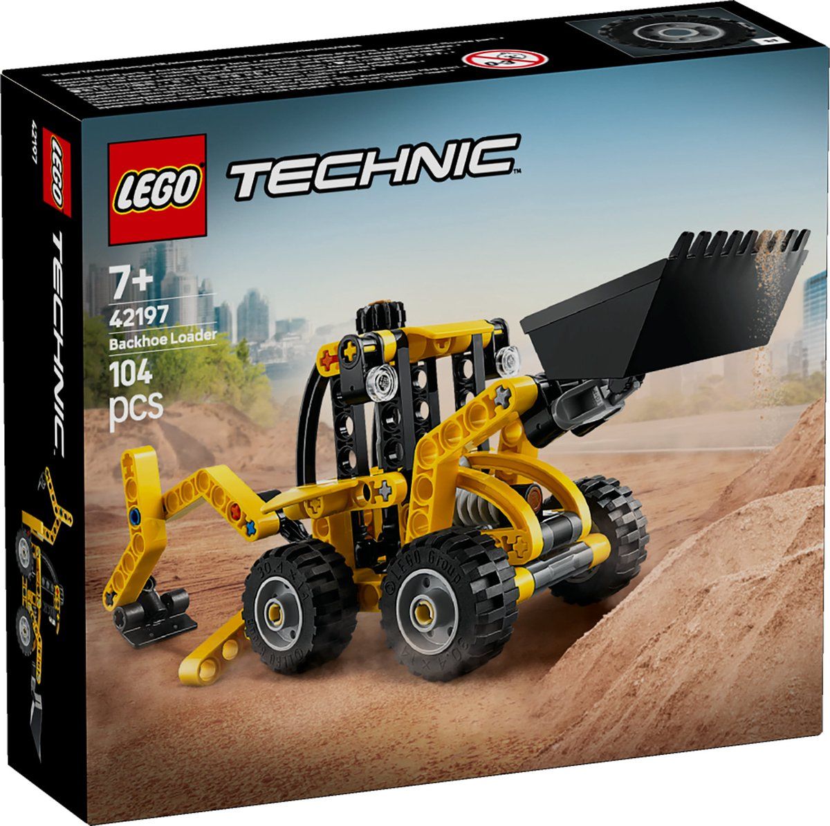 LEGO Technic Graaflaadmachine bouwspeelgoed 42197