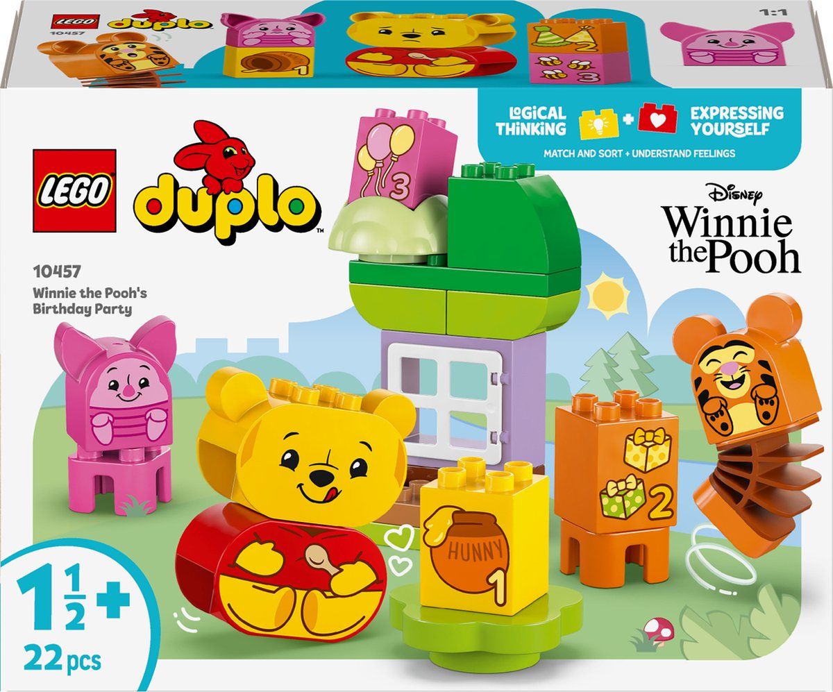 LEGO DUPLO Disney Het Verjaardagsfeest van Winnie de Poeh 10457