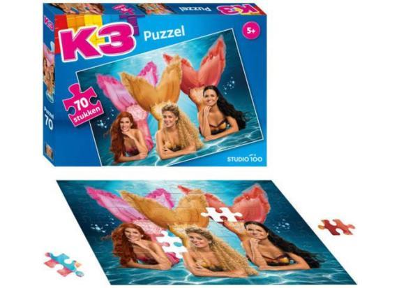 K3 - Puzzel - 70 stukjes - Lied van de zeemeermin