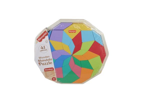 Fisher-Price Geometrische Houten Mandala - Puzzel