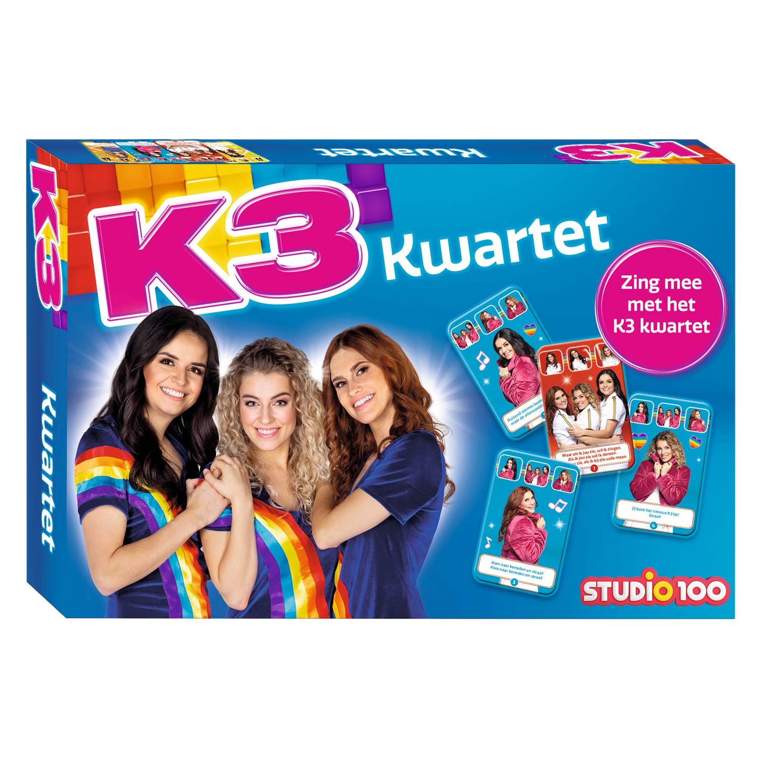 K3 kaartspel - Kwartet - 36 kaarten