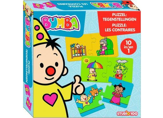 Bumba puzzel 10 in 1 - tegenstellingen - 10 puzzels van 2 stuks