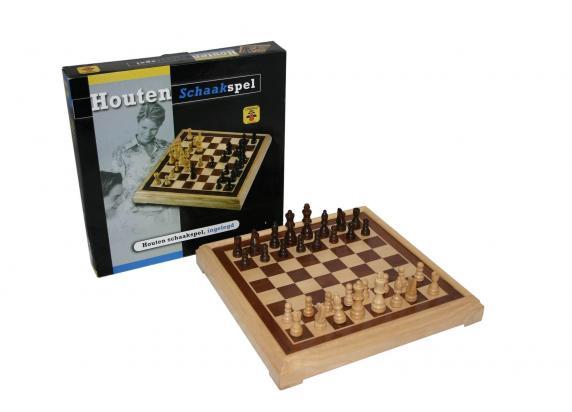 Longfield Games Houten Schaakspel (40x40cm)