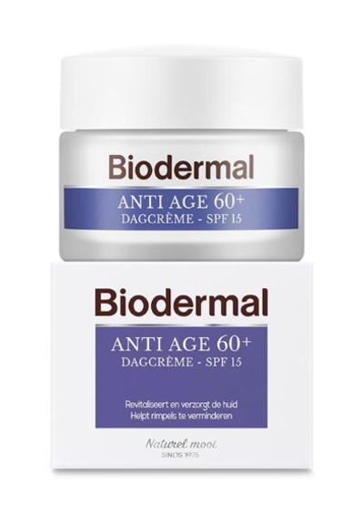 Biodermal Dagcreme anti age 60+ 50ml