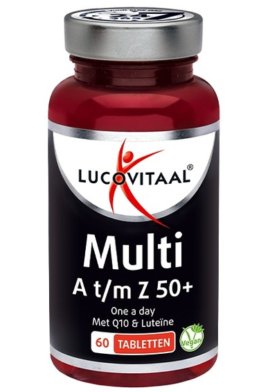 Lucovitaal Multivitamines A-Z 50+ 60 Tabletten