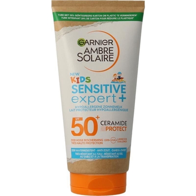 Garnier Ambre Solaire Sensitive Expert+ Kids Hypoallergene Zonnemelk SPF 50+ 175 ML