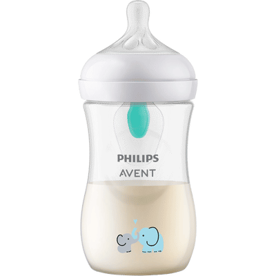 Philips Avent Natural AirFree Fles - Olifant - 260 ml