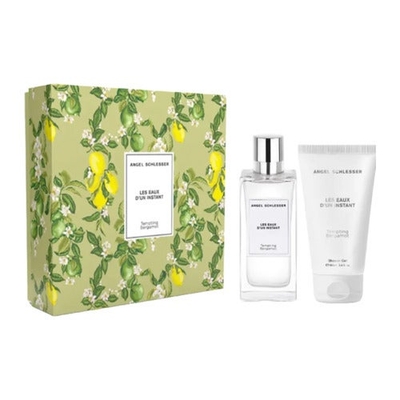 Angel Schlesser Instant Tempting Bergamont Watercolor Coffret Eau De Toilette Spray 100ml Set 2 Pieces