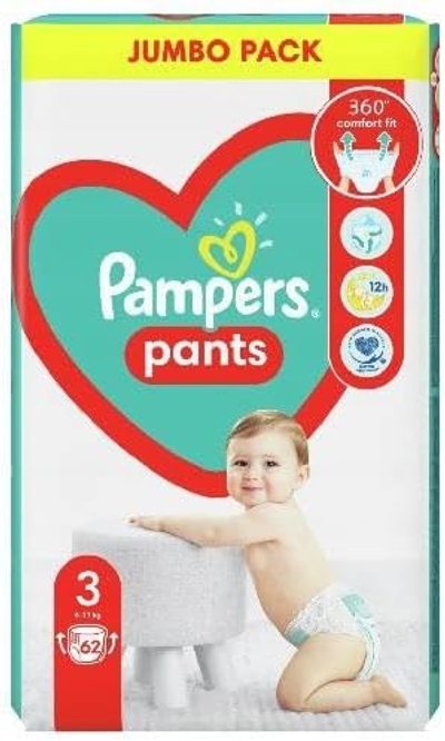 Pampers  luierbroekjes maat 7 - 38 stuks