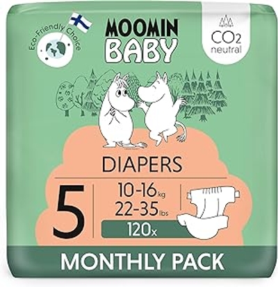 Moomin Baby  luiers maat 5 - 120 stuks