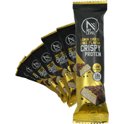NXT Level Crispy Protein Lemon Cheesecake reep - 12 repen
