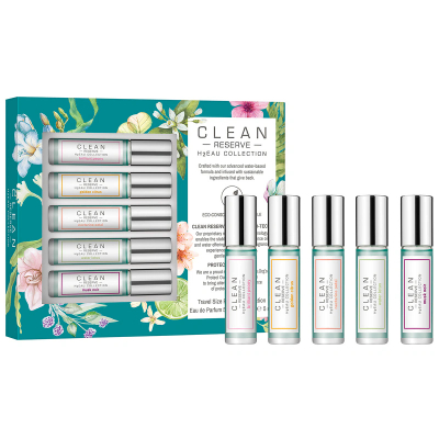 Clean Gift Set Reserve H2Eau Travel Size Rollerball Collection EdP 25 ml
