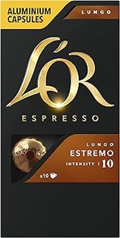 L'OR Espresso Lungo Estremo - 10 x 10 Nespresso koffiecups