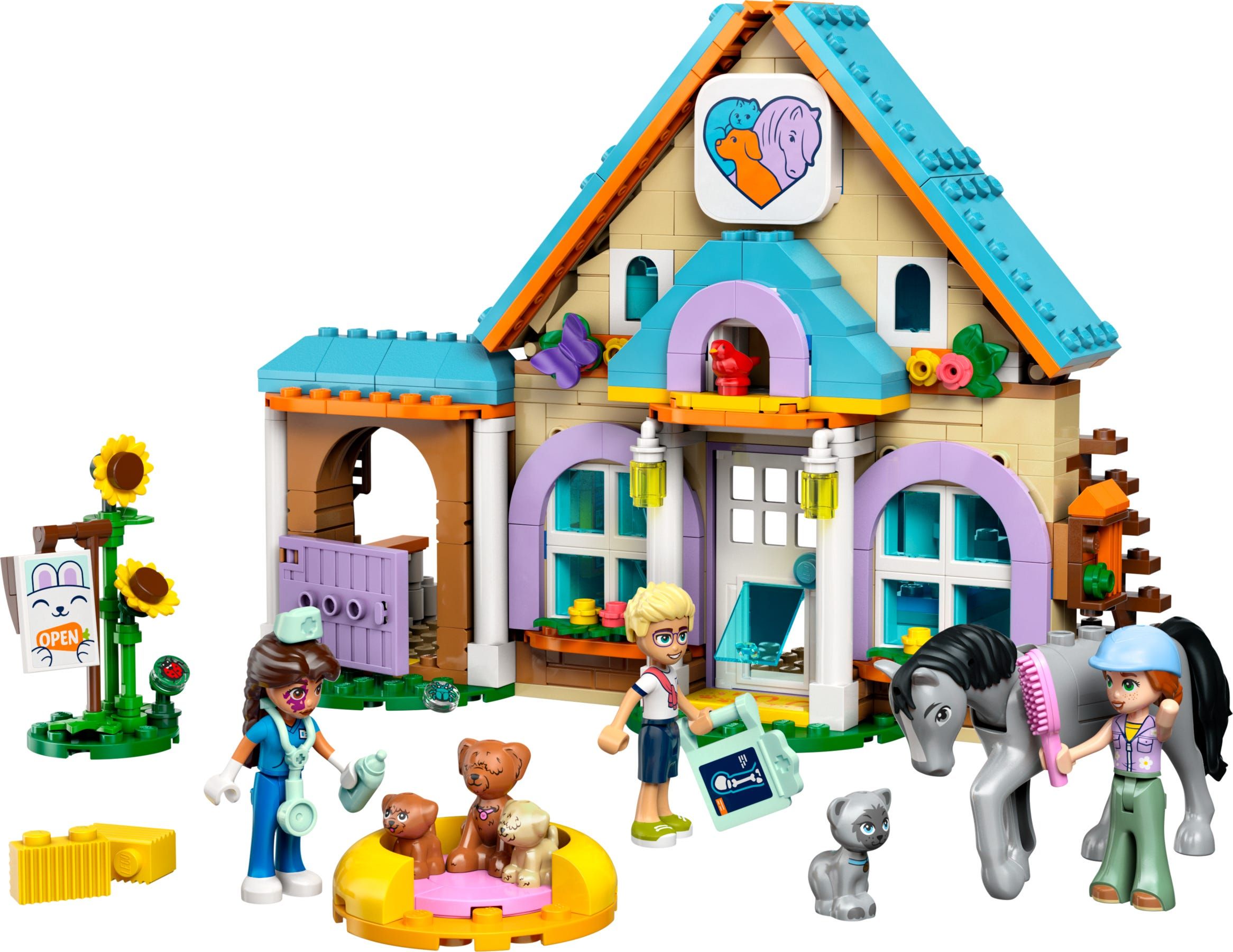 LEGO Friends Dierenkliniek voor paarden en huisdieren 42651