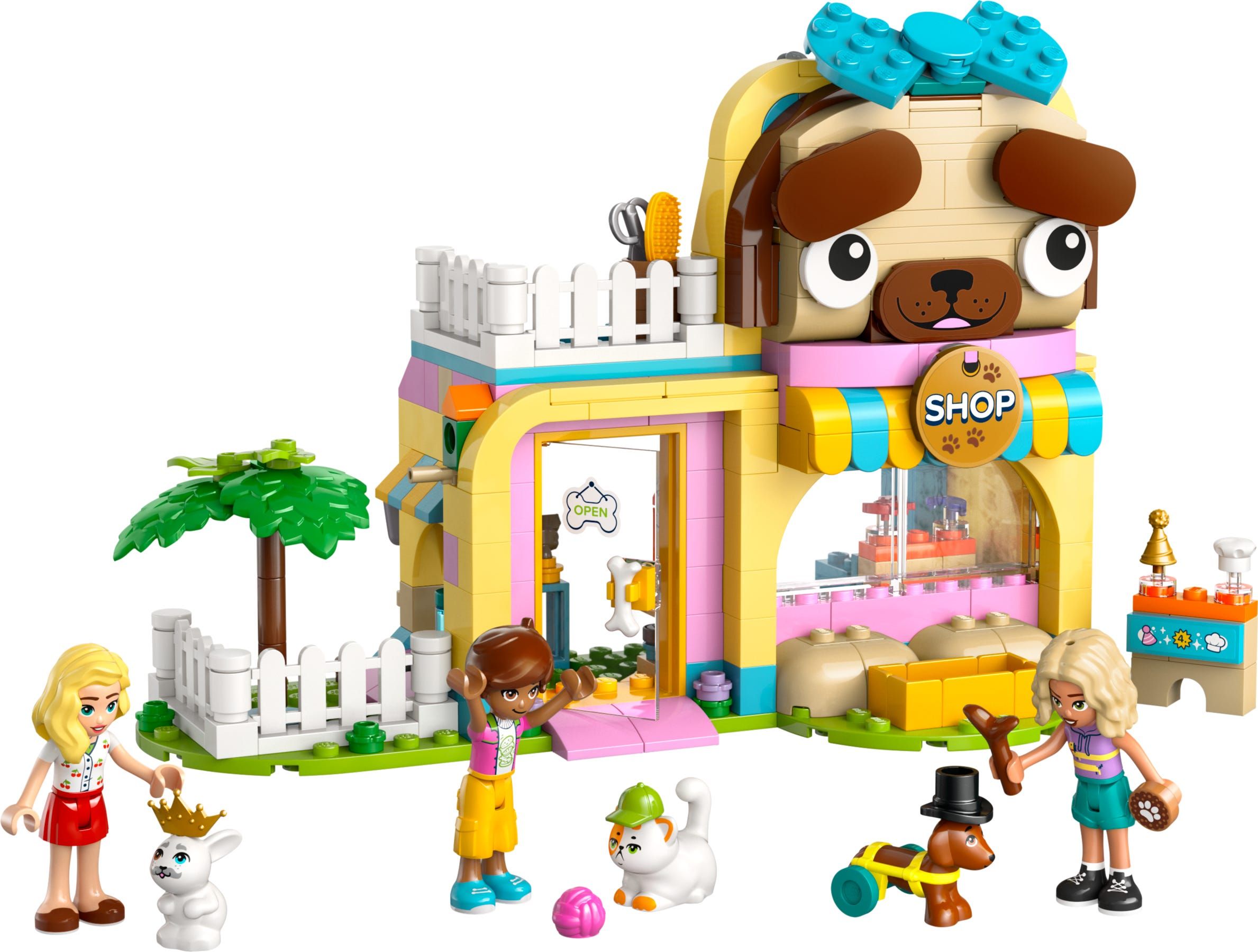 LEGO Friends Winkel met dierenaccessoires speelset 42650