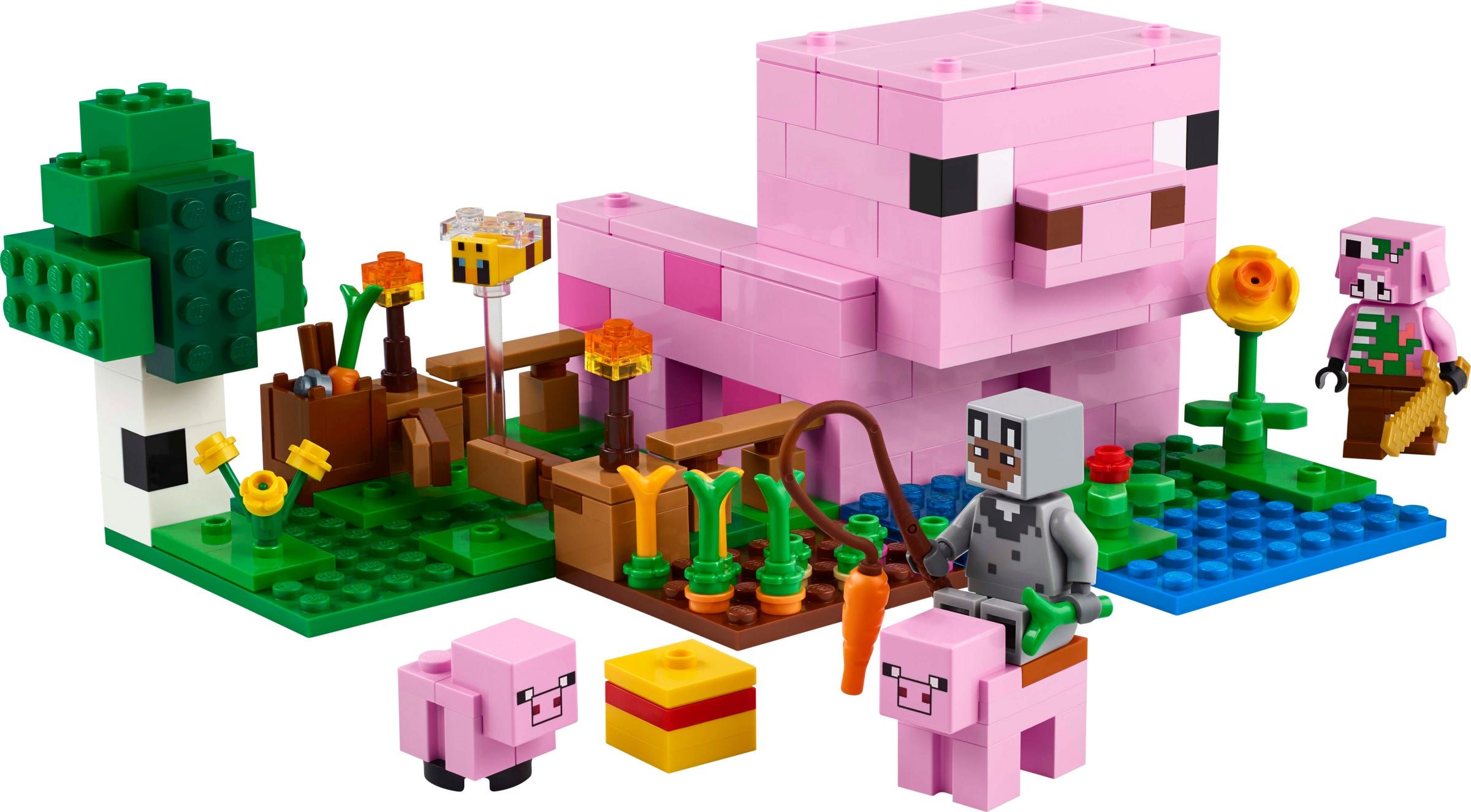 LEGO Minecraft Het huis van het biggetje speelgoed 21268