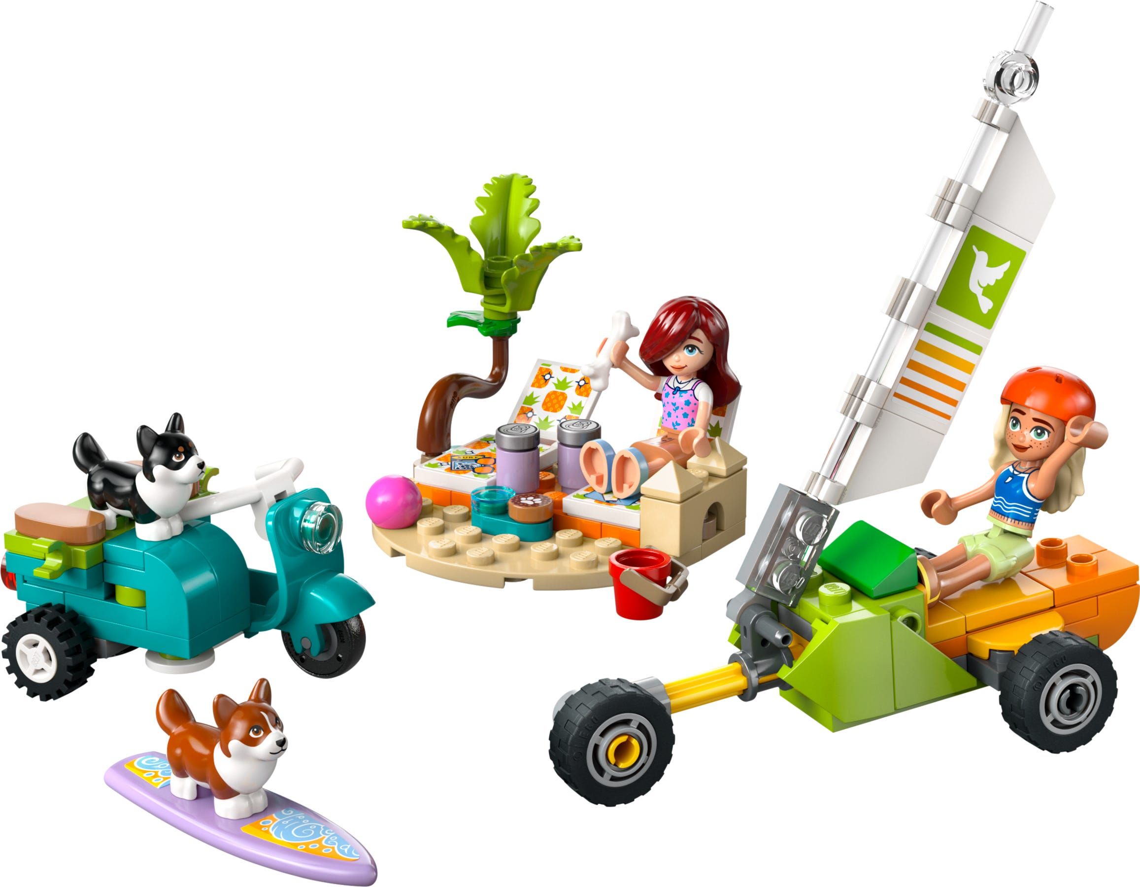 LEGO Friends Surf- en scooterplezier met de honden 42641