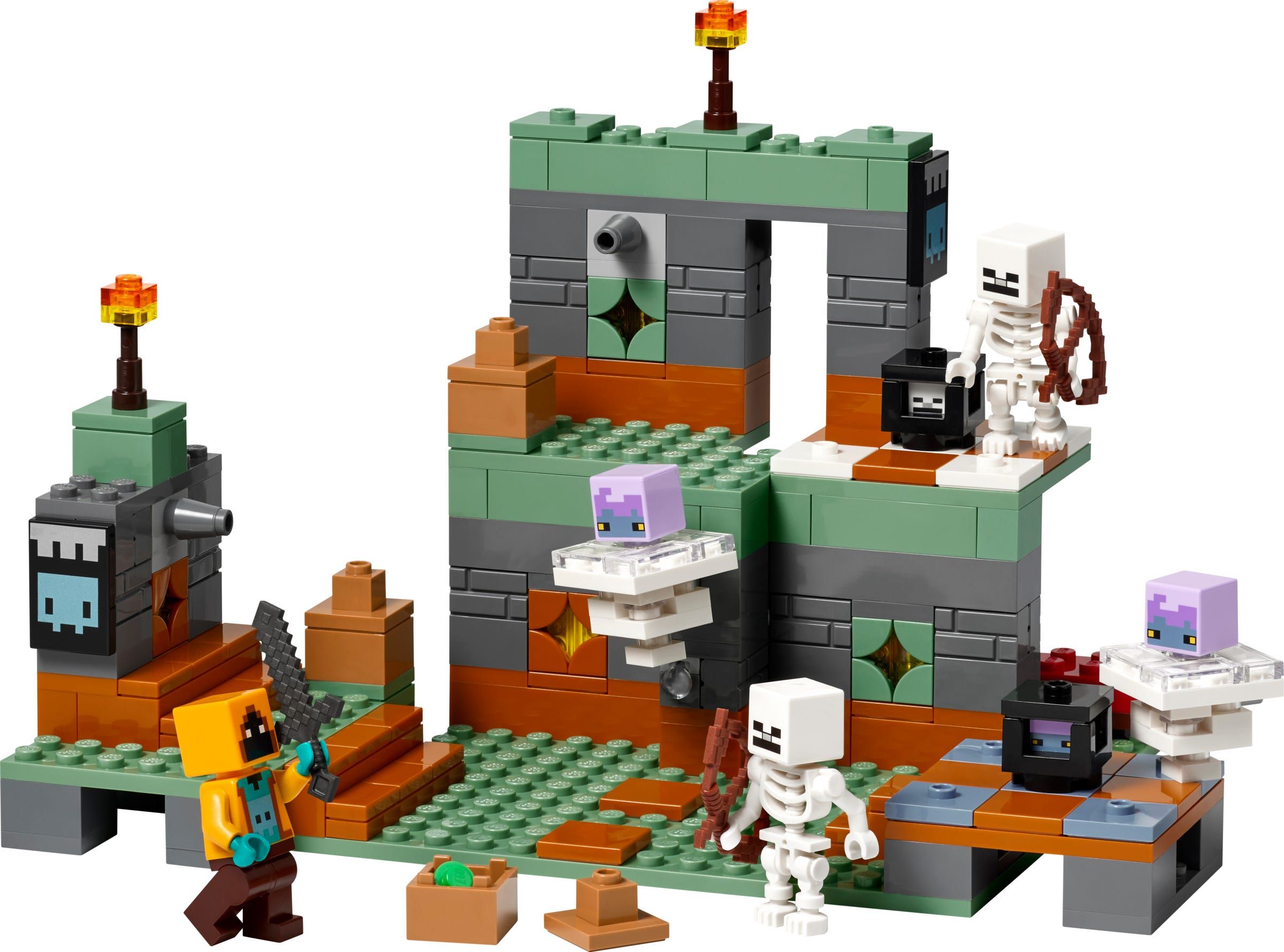 LEGO Minecraft De Trial Chamber Speelgoedset 21271