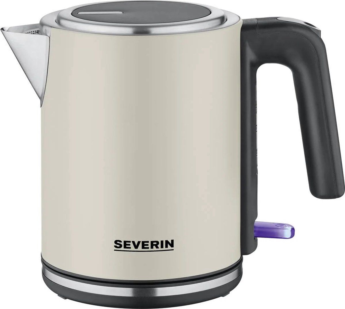 Severin WK 9577 waterkoker 2400 W Beige, Zwart