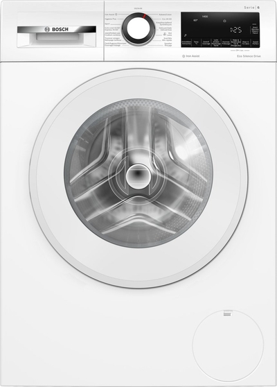 Bosch WGG244ZAFG - Serie 6 - Wasmachine met stoom - 9 kg - 1400 rpm - Energielabel A - NL/FR Display