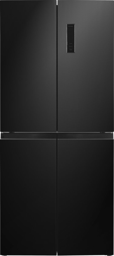 Exquisit CDJ444-040DB - 5 Jaar garantie - Amerikaanse Koelkast - No-Frost - Digitaal Display - 362 liter - Zwart