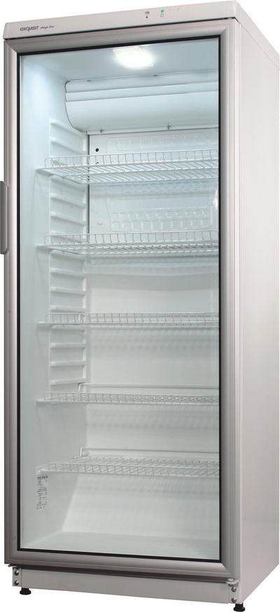 Exquisit GKS290-GT-280-EW - Horeca Koelkast - 290 Liter - Wit - Met LED verlichting