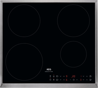 AEG IKB64301XB - Inbouw elektrische kookplaat - Inductiekookplaat - 57.6 cm - Zwart zones 4 zone(s)