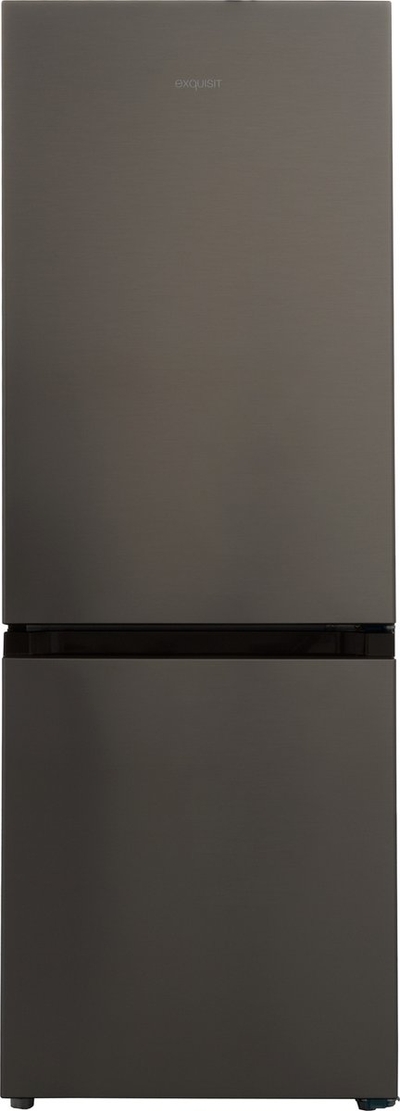 Exquisit KGC231-60-010EI - 5 Jaar garantie - Koel-vriescombinatie - 175 Liter - 39dB - Inox