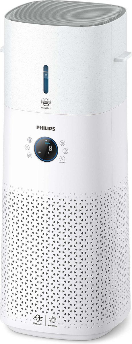 Philips AC3737/10 3000 Series Luchtreiniger en -bevochtiger 131 m² Wit