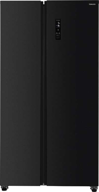 Tomado TSS9001B - Amerikaanse koelkast - 532 liter - No Frost - Energieklasse D - Superkoelen & supervriezen - Zwart