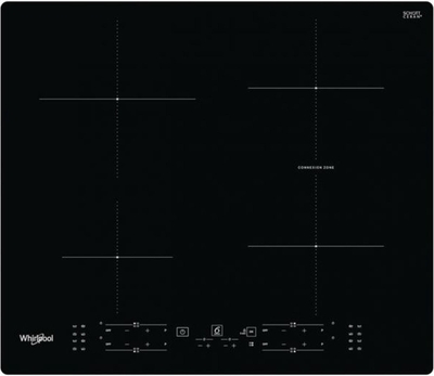 Whirlpool WB B8360 NE Zwart Ingebouwd 59 cm Inductiekookplaat zones 4 zone(s)