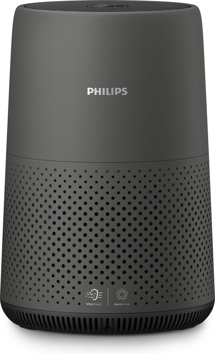 Philips 800i Series AC0850/11 - Compacte Luchtreiniger met HEPA Filter - 190 m³/u - Grijs - App Connected