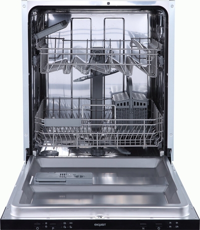 Exquisit EGSP2214-E-030D - 5 Jaar garantie - Inbouw Vaatwasser - Auto-Open - Volledig geïntegreerd - 14 Couverts - 60cm - D label