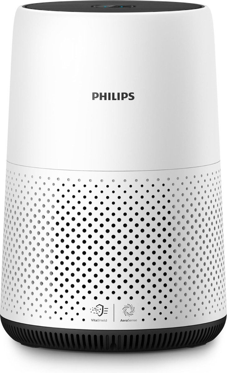 Philips 800 Series AC0820/10 - Compacte Luchtreiniger met HEPA Filter - 190 m³/u - Wit