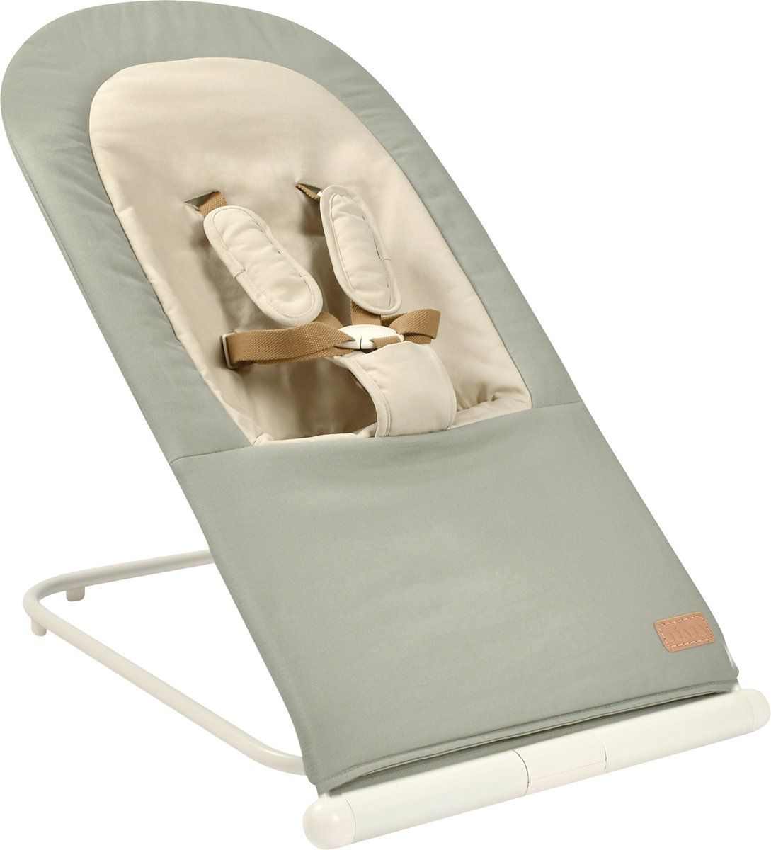 Beaba Eazy Relax Wipstoel Baby - Schommelstoel Baby - Babyschommel - Groen