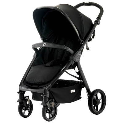 MOON Sportkinderwagen JET - R black/fishbone