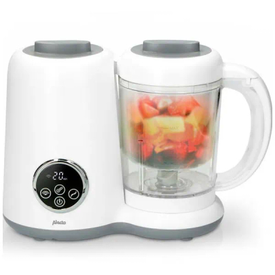 Alecto BFP-66 - 5-in-1 Baby Food Processor - Blender en Stomer - Wit