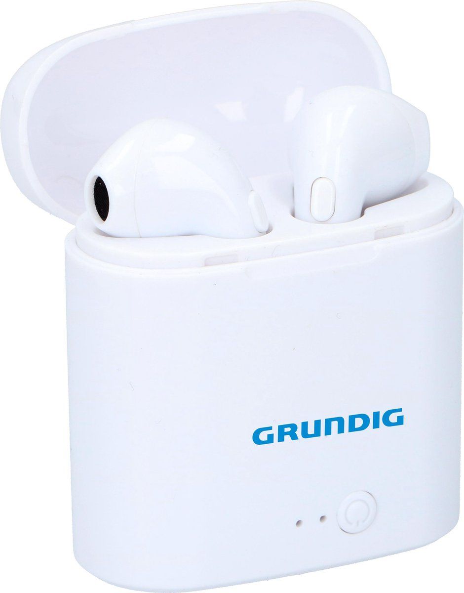 Grundig draadloze in-ear oordopjes - Wit - Maat ONE SIZE