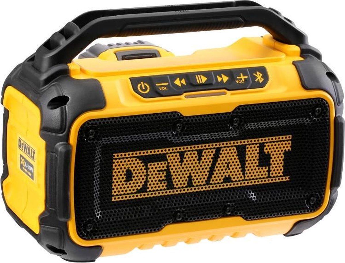 DeWALT DCR011 10,8V-18V-54V XR Li-Ion accu bluetooth speaker