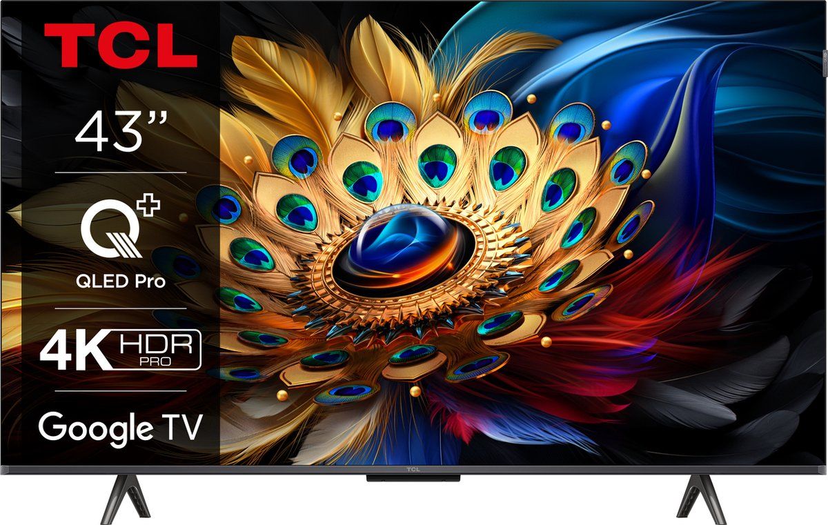 TCL 43C61B - 43 inch - 4K QLED - 2024