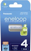 Panasonic eneloop AAA/Micro NiMH-batterij  oplaadbare batterij - 4 stuks