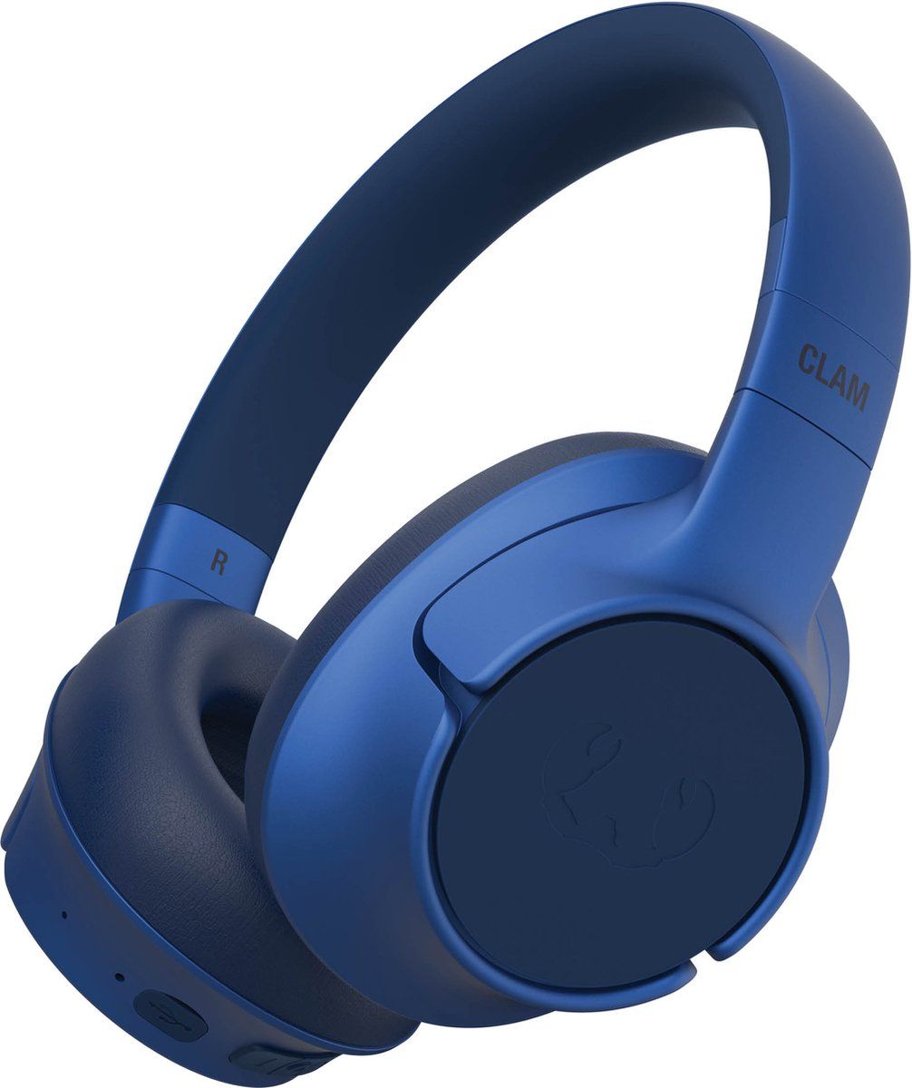 Fresh ‘n Rebel Clam Fuse - Draadloze koptelefoon met Noise Cancelling - Over ear - True Blue