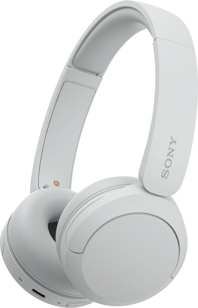 Sony WH-CH520 Headset Draadloos Hoofdband Oproepen/muziek USB Type-C Bluetooth Wit