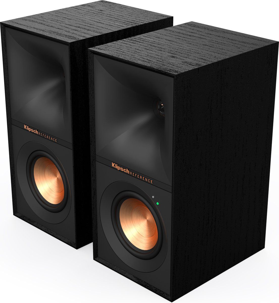 Klipsch R-40PM | actieve set boekenplank speaker | Bluetooth | Optisch en phono/analoge ingang | USB digitaal